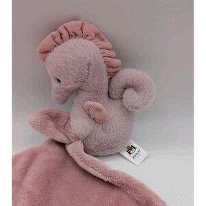 Jellycat Sienna Seahorse Soother Lovey Baby Security Blanket Plush Retired  HTF